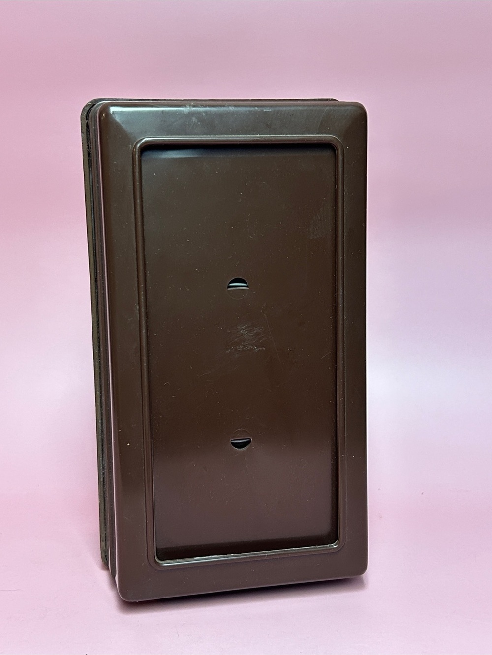 Vintage Brown Plastic napkins dispenser